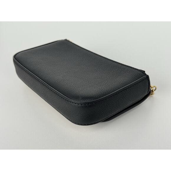 Louis Vuitton Calfskin Lockme Phone Chain Pouch in Vanille and Black B-6 - Picture 8 of 16